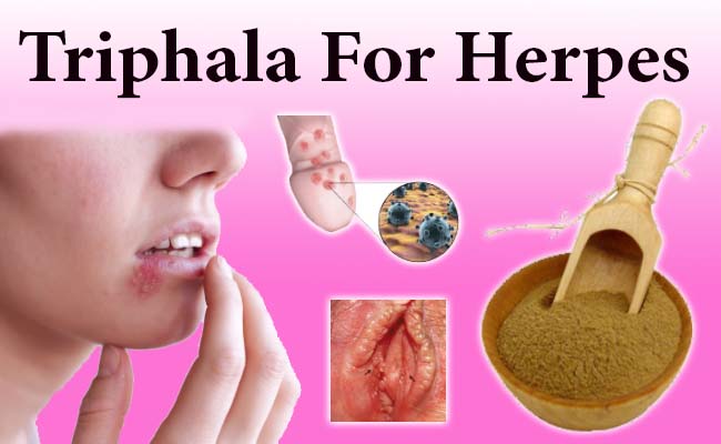 triphala for herpes